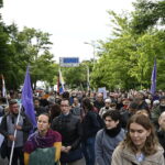 Magyarok tiltakoznak a ‘külföldi befolyás’ törvény ellen