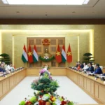 Vietnam miniszterelnöke találkozik a magyar elnökkel
